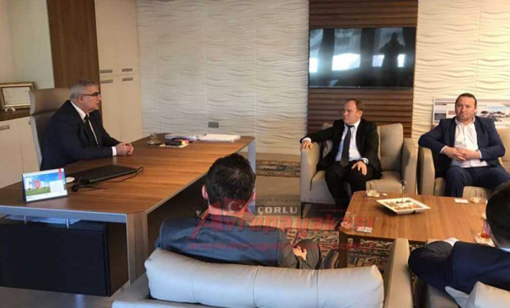 Sinoplular Derneği'nden Kaymakam Kılıç Ve Başkan Baysan'a Ziyaret