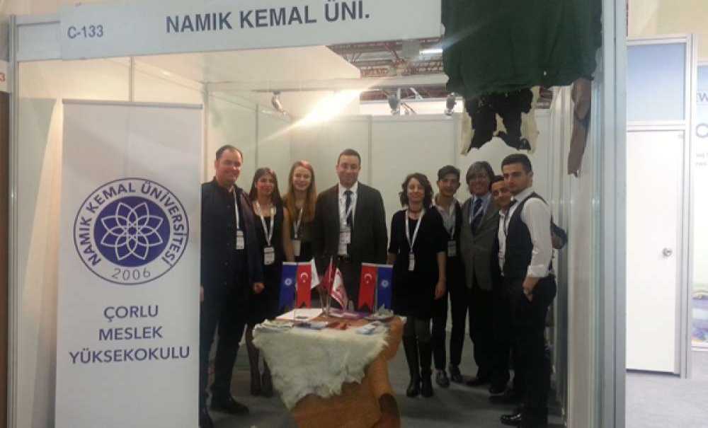Çorlu Myo Deri Teknolojisi Programı Dericilik Fuarı'nda Tanıtıldı
