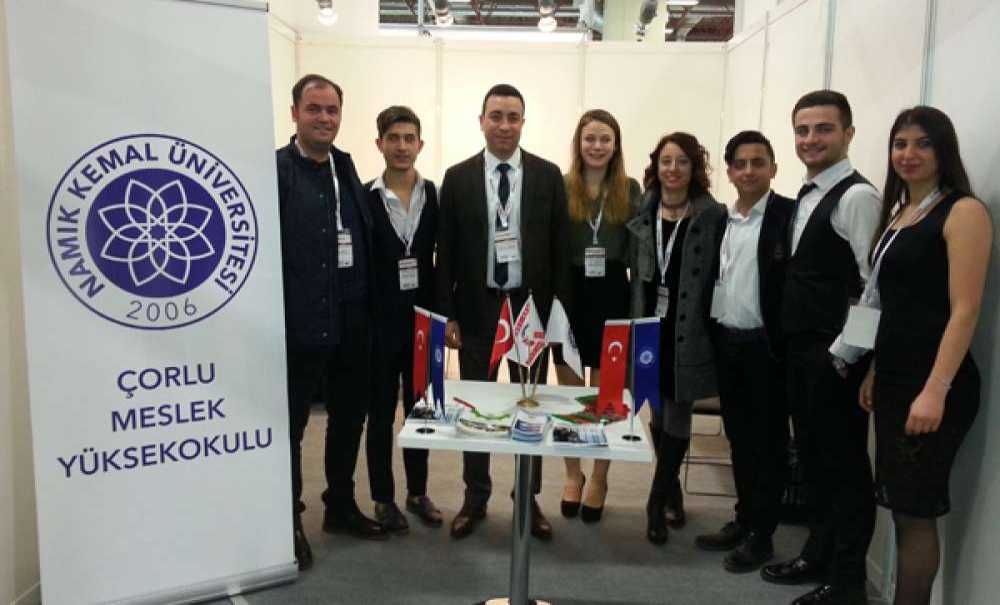 Çorlu Myo Deri Teknolojisi Programı Dericilik Fuarı'nda Tanıtıldı