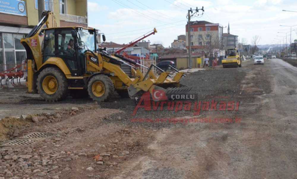 Ergene Belediyesi Kolları Sıvadı