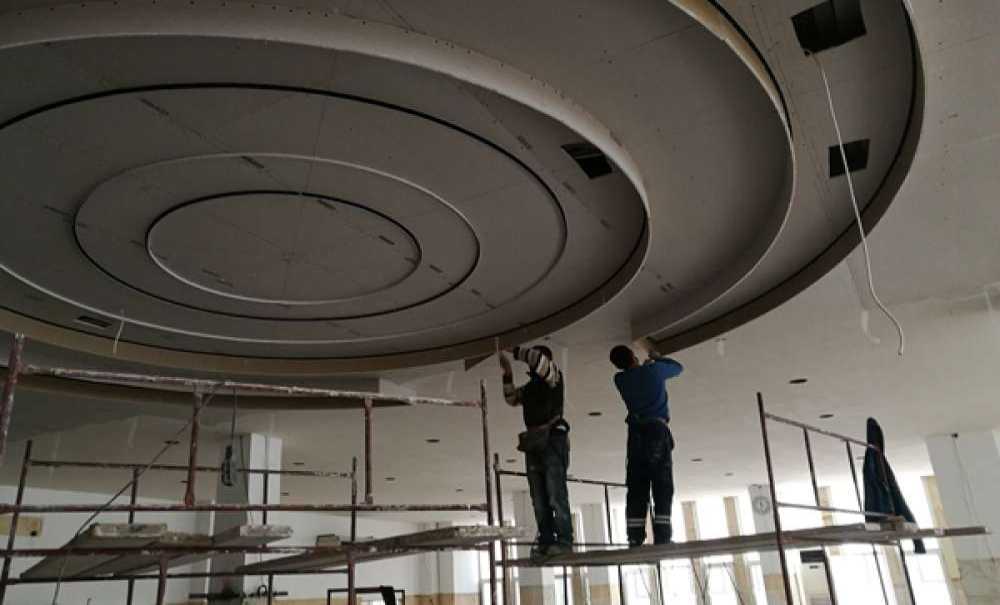 Başkan Baysan Tadilata Alınan Düğün Salonunu İnceledi