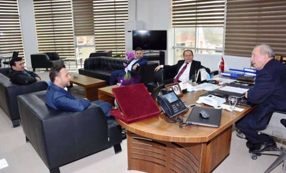 Çorlu Sinoplular Derneği'nden Başkan Albayrak'a Ziyaret