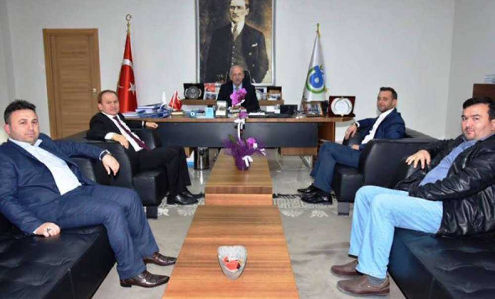 Çorlu Sinoplular Derneği'nden Başkan Albayrak'a Ziyaret