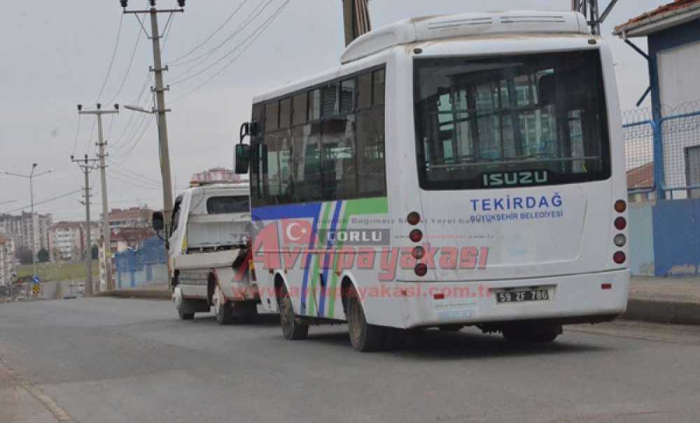 Halk Otobüsü Arıza Yaptı
