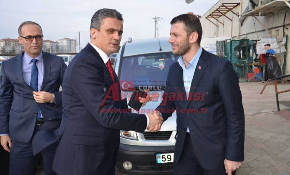 Başsavcı Sekücü'den Çorlu Gazeteciler Derneği'ne Ziyaret