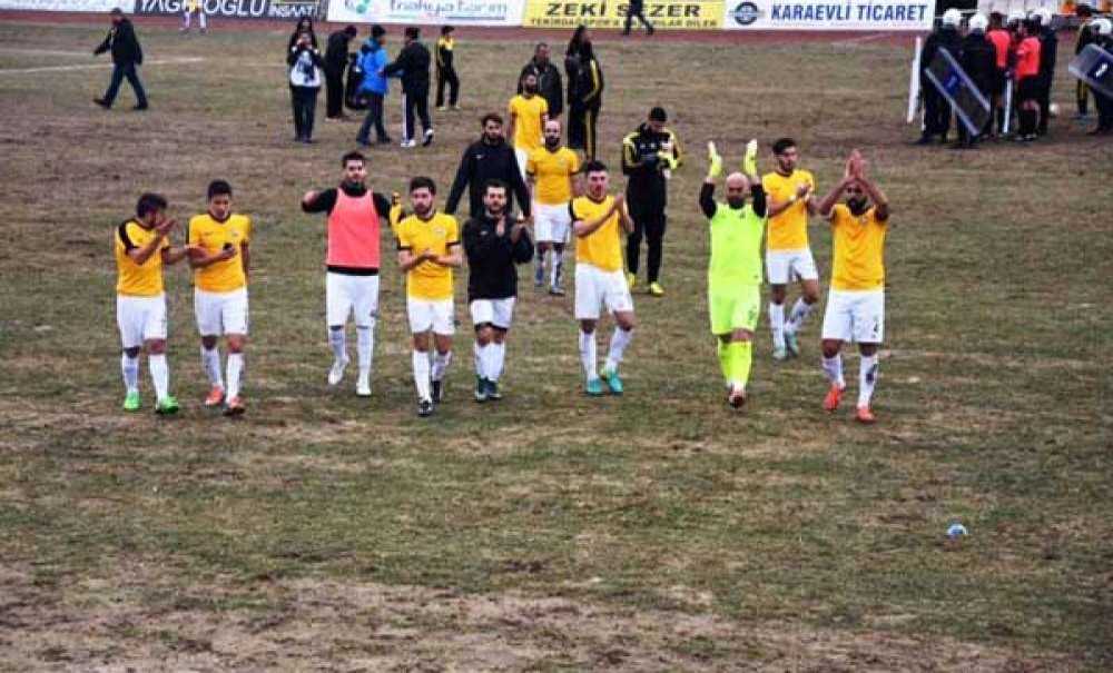 Tekirdağspor 90'da Vuruldu