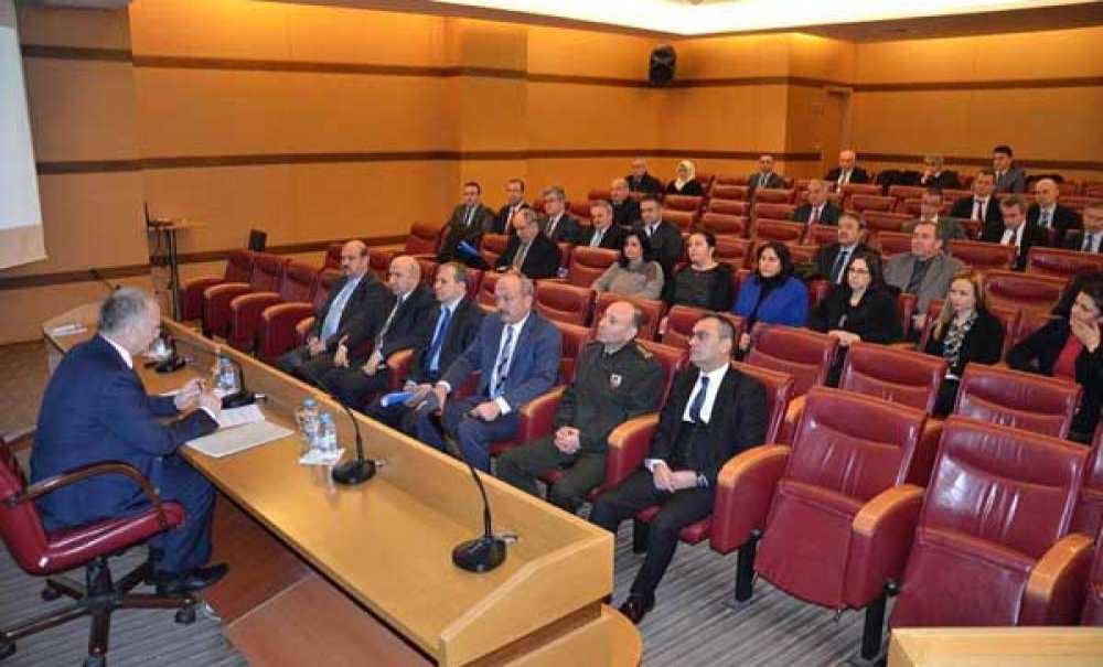 İl İdare Şube Başkanları Toplantısı Yapıldı