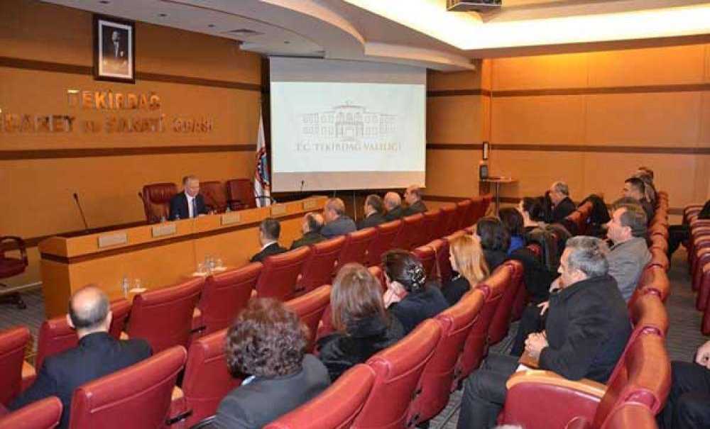 İl İdare Şube Başkanları Toplantısı Yapıldı