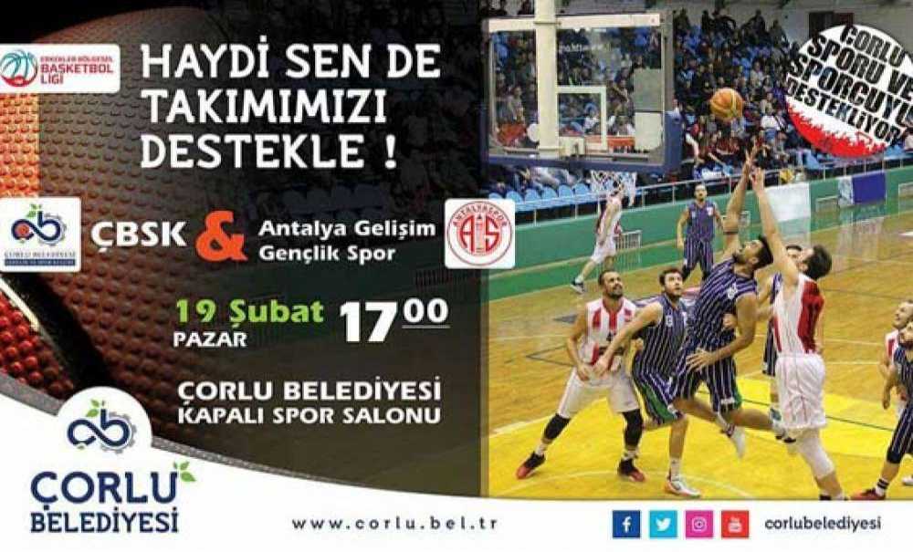 Çbsk Antalyaspor Gelişim'i Ağırlayacak