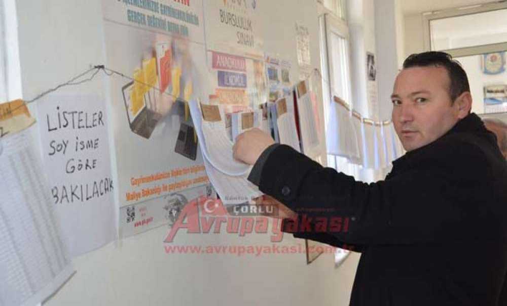 Seçmen Listeleri Askıya Çıkıyor