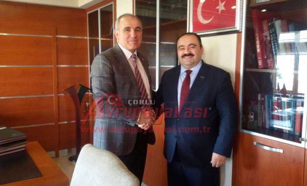 Müsiad Tekirdağ Şubesi'nden Kaymakam Kılıç'a Ziyaret