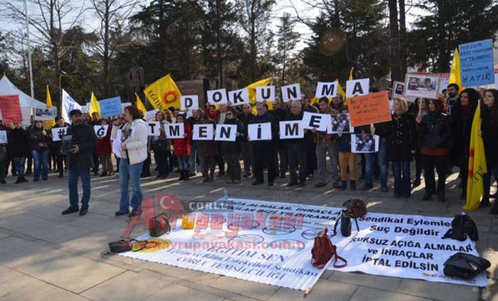 Öğretmenlerden Ortak Basın Açıklaması