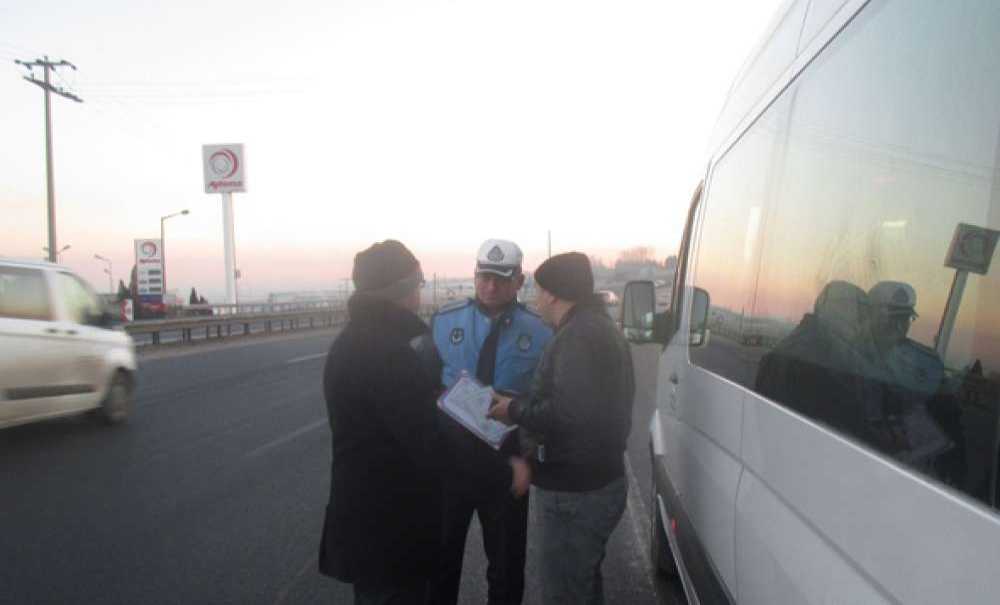 Çorlu'da Korsan Taşımacılık Denetimleri