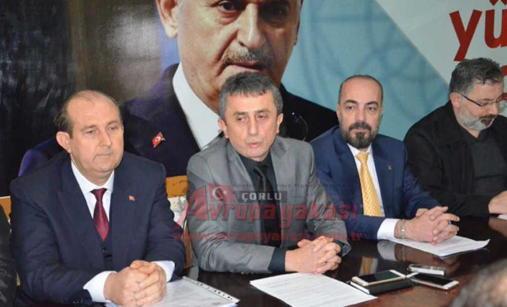 Ak Parti Ergene İlçe Başkanı Mustafa Çalım; “Biz Buna Layık Mıyız?”