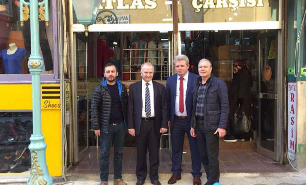 Vali Ceylan'dan Esnaf Ziyareti