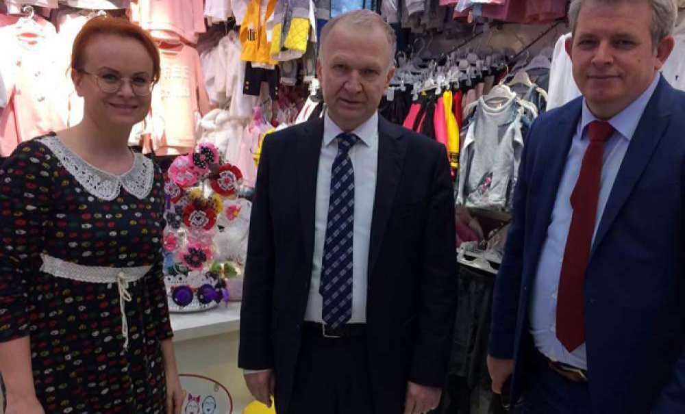 Vali Ceylan'dan Esnaf Ziyareti