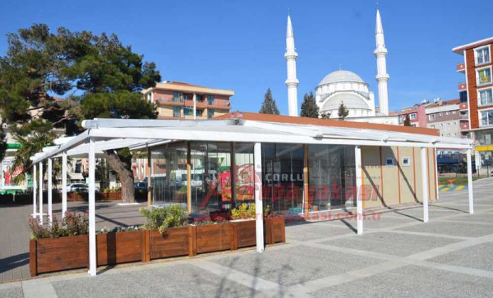 Çorlu Belediyesi'nden Çorlu'ya Kütüphane Park