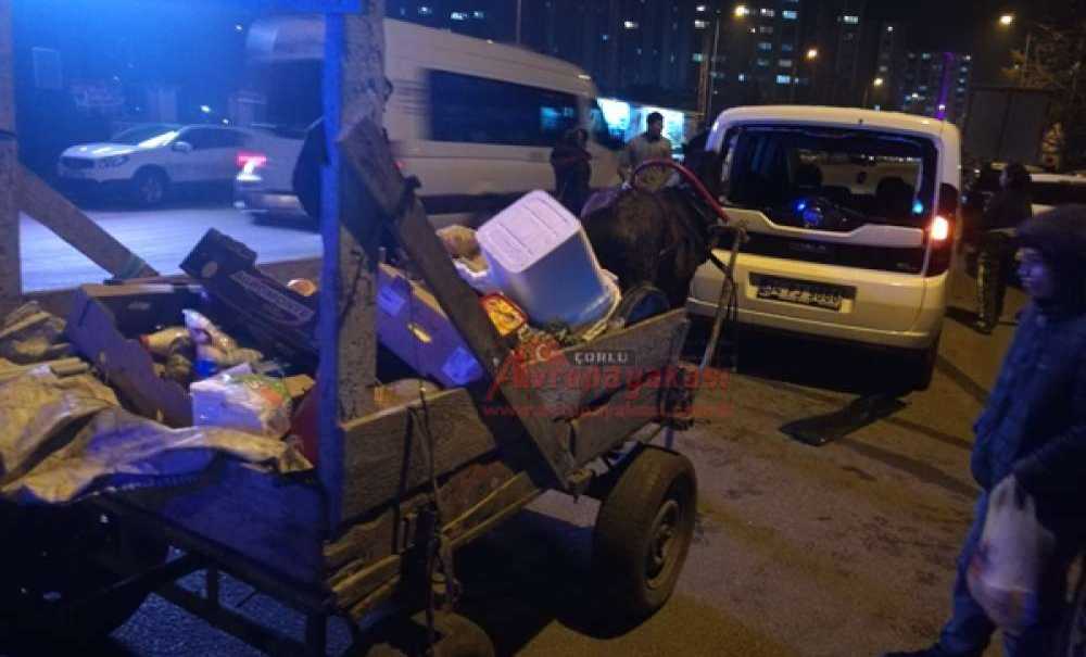 Çorlu'da İlginç Kaza