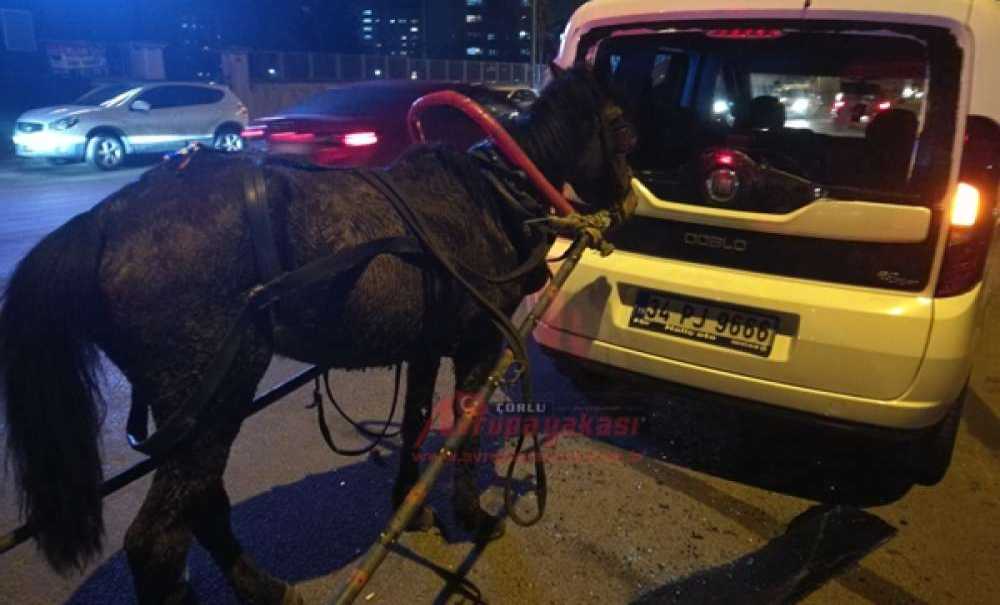 Çorlu'da İlginç Kaza