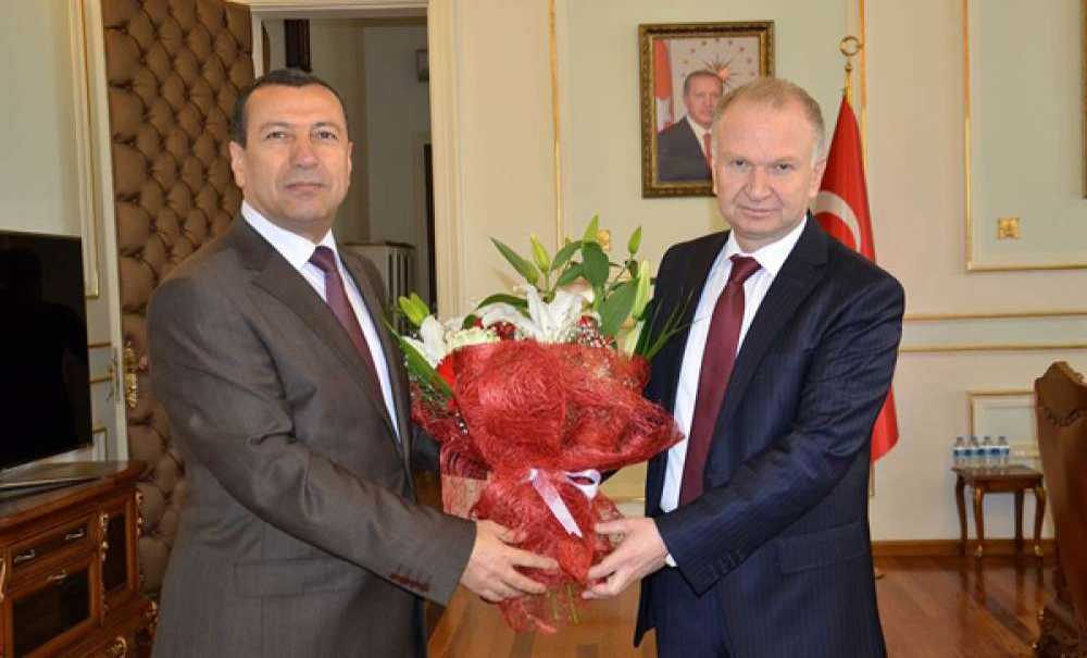 Tekirdağ Vergi Dairesi'nden Vali Ceylan'a Ziyaret