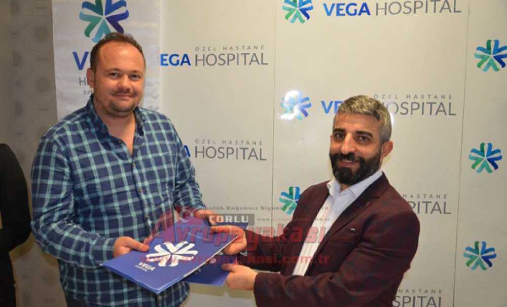 Vega Hospital Ve Çorlu Gazeteciler Derneği Arasında Sağlık Protokolü