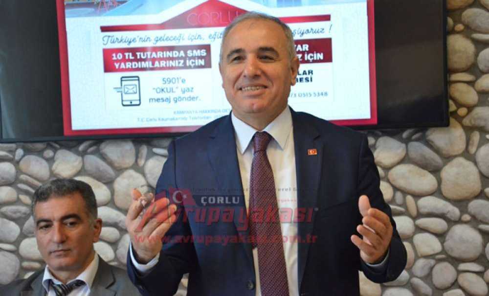 Çorlu Kaymakamı Levent Kılıç; “18 Mart Şehitler Gününde Temel Atmak İstiyoruz”