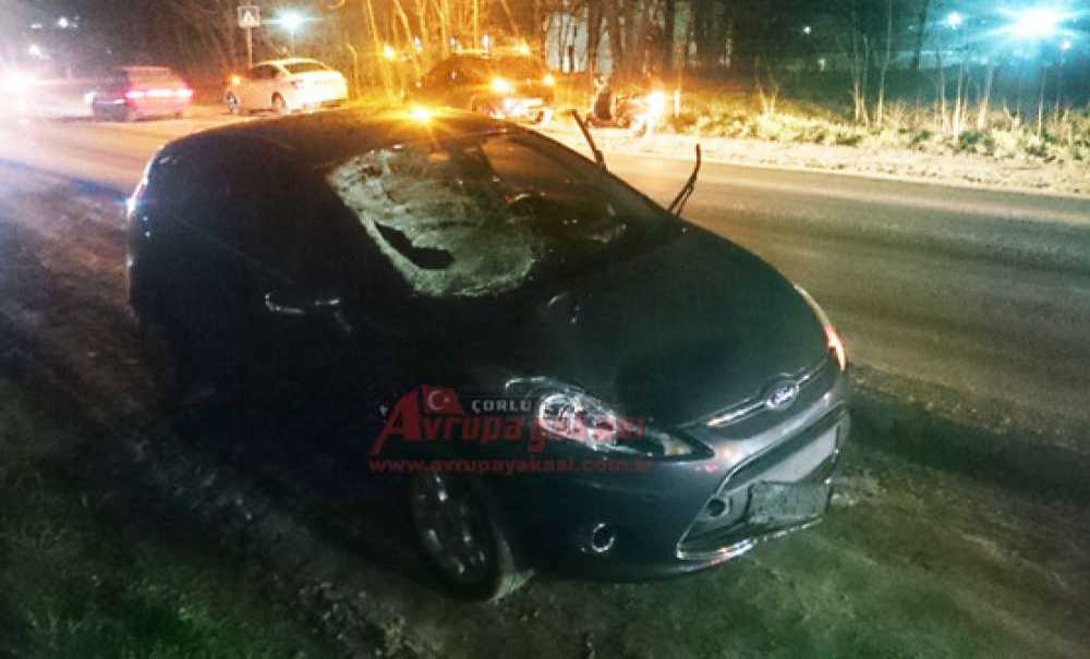 Otomobilin Çarptığı Yaya Yaralandı