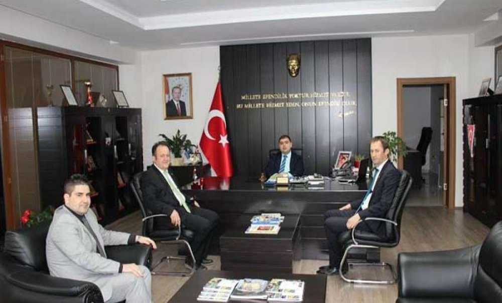 Yeşilay Çorlu Şubesi'nden Kaymakam Kızıltoprak'a Ziyaret