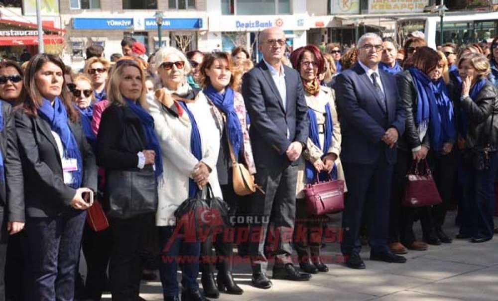 8 Mart Kadınlar Günü Çorlu'da Kutlandı