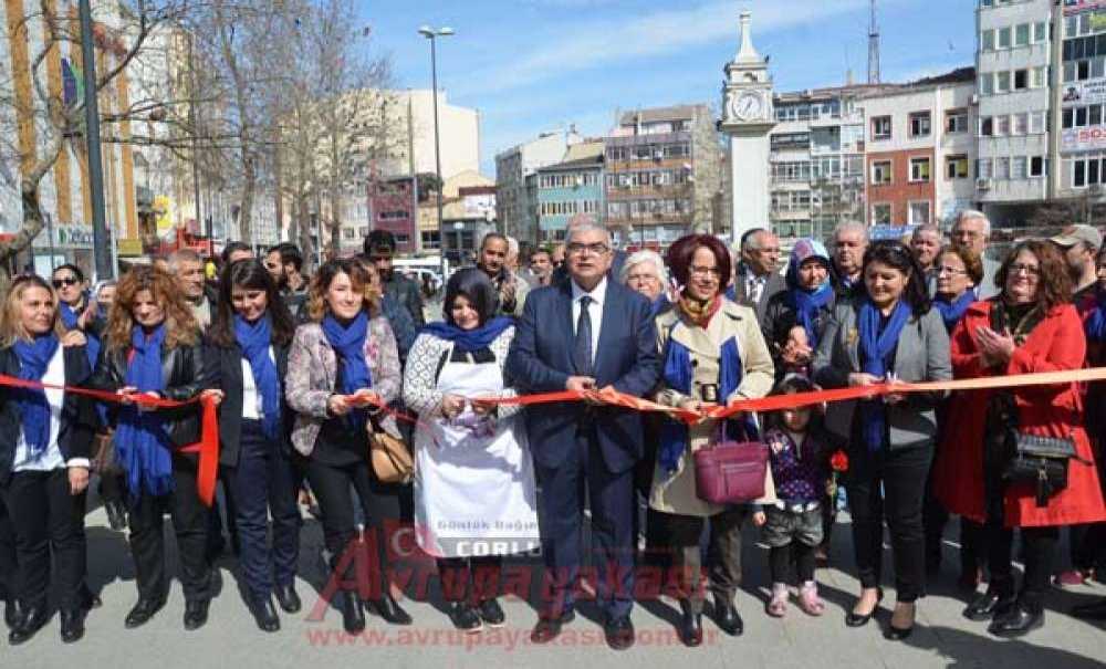 8 Mart Kadınlar Günü Çorlu'da Kutlandı