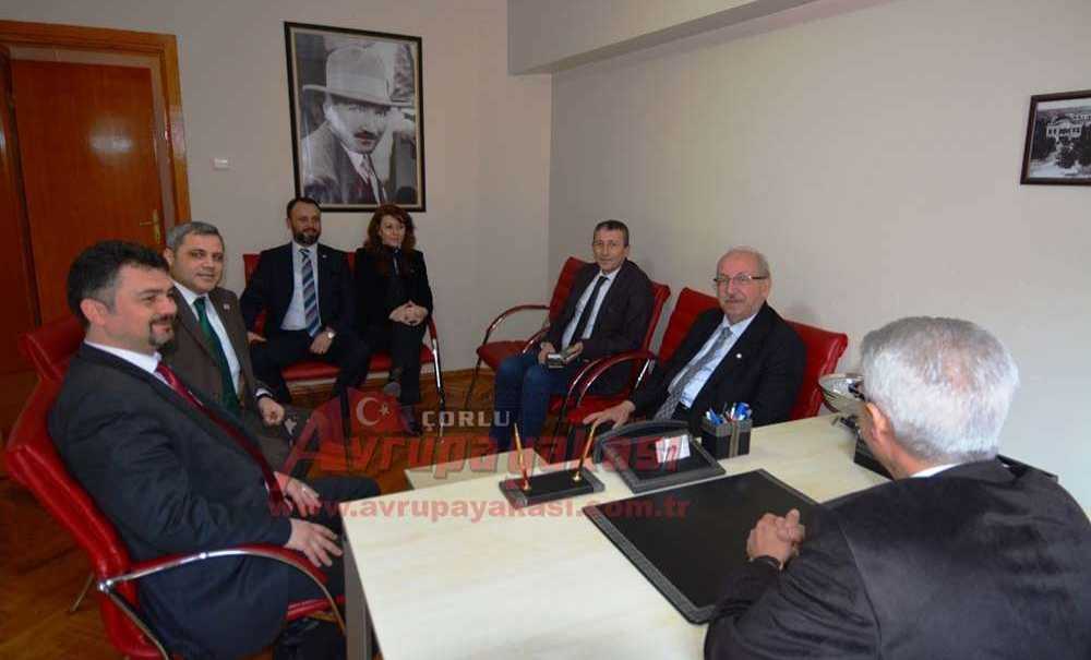 Başkan Albayrak'tan Çorlu Smmmo'ya Ziyaret