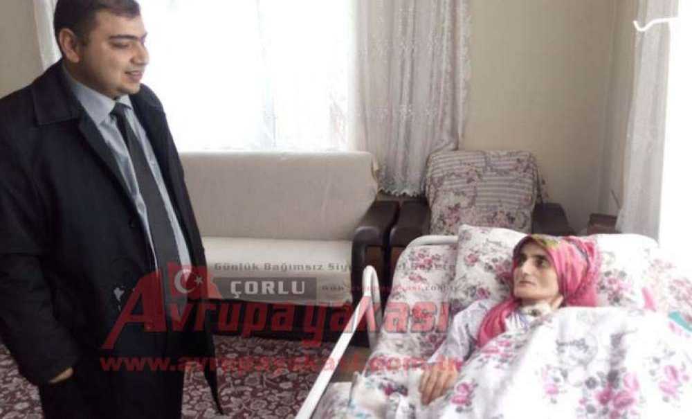 Kaymakam Kızıltoprak'tan Engelli Vatandaşlara Ziyaret