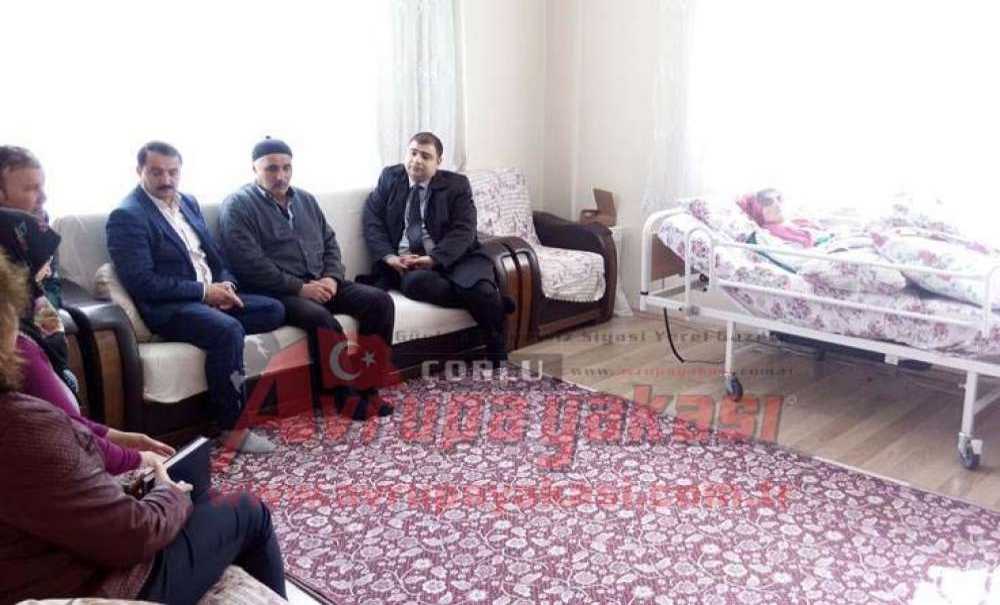 Kaymakam Kızıltoprak'tan Engelli Vatandaşlara Ziyaret