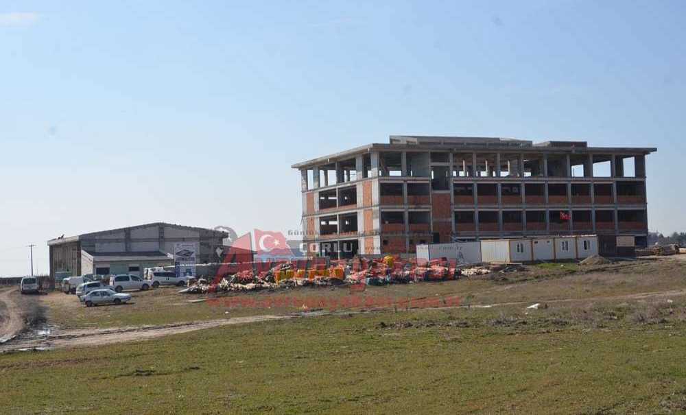 Çorlu Spor Lisesi'nin Yapımı Sürüyor