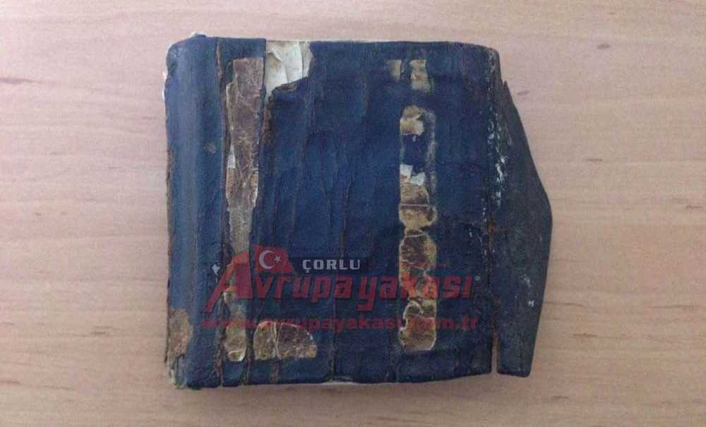 Çorlu Kom Ekipleri El Yazması Kur'an-I Kerim Ele Geçirdi