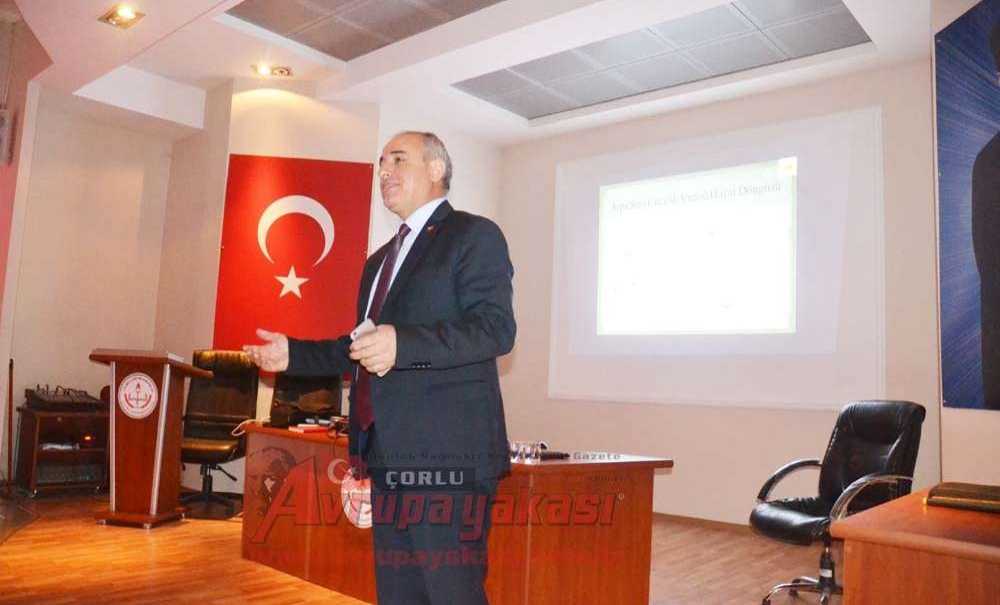 Çorlu Ziraat Odası'ndan Çiftçilere Bilgilendirme Semineri