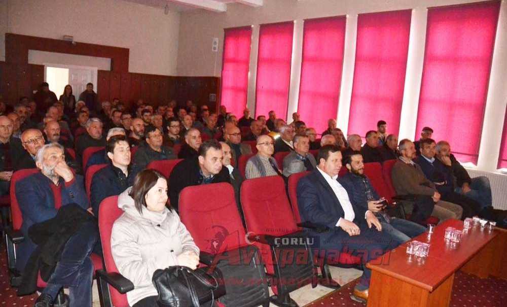 Çorlu Ziraat Odası'ndan Çiftçilere Bilgilendirme Semineri