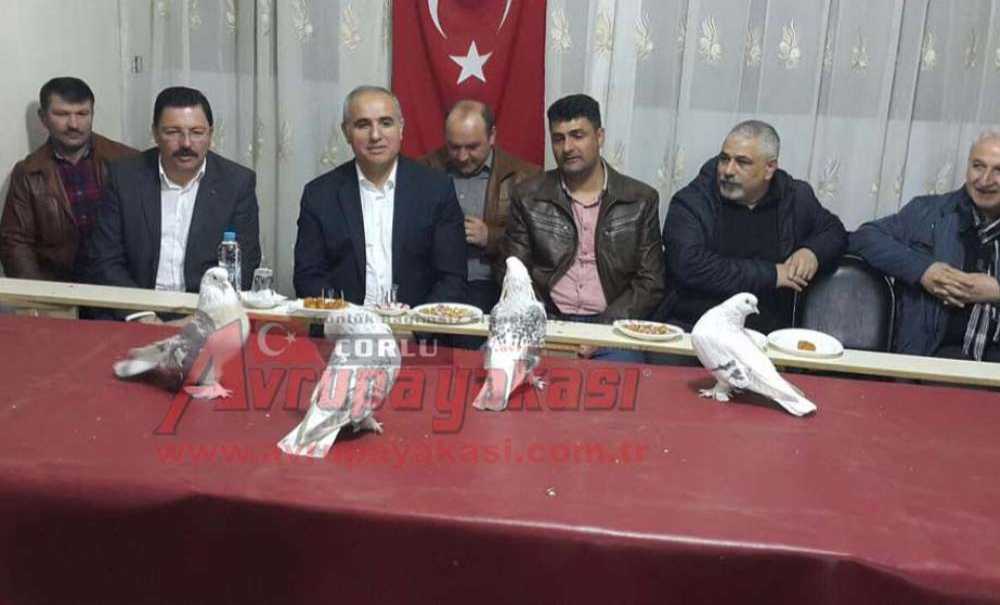 Kaymakam Kılıç'tan Çorlu Evcil Kanatlılar Derneği'ne Ziyaret