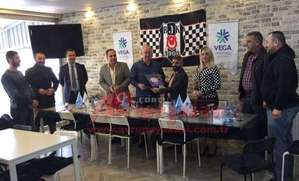 Vega'dan Çorlu'daki Beşiktaşlılara İndirimli Sağlık Hizmeti