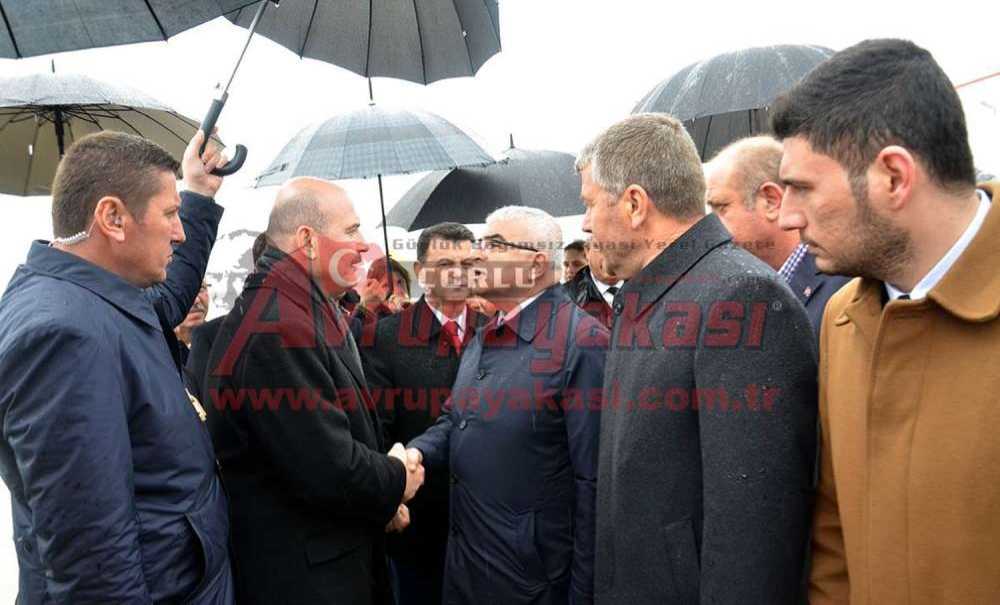 İçişleri Bakanı Süleyman Soylu Çorlu'da