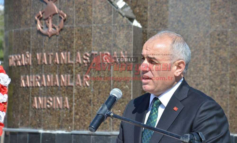 Çorlu Şehitleri Andı