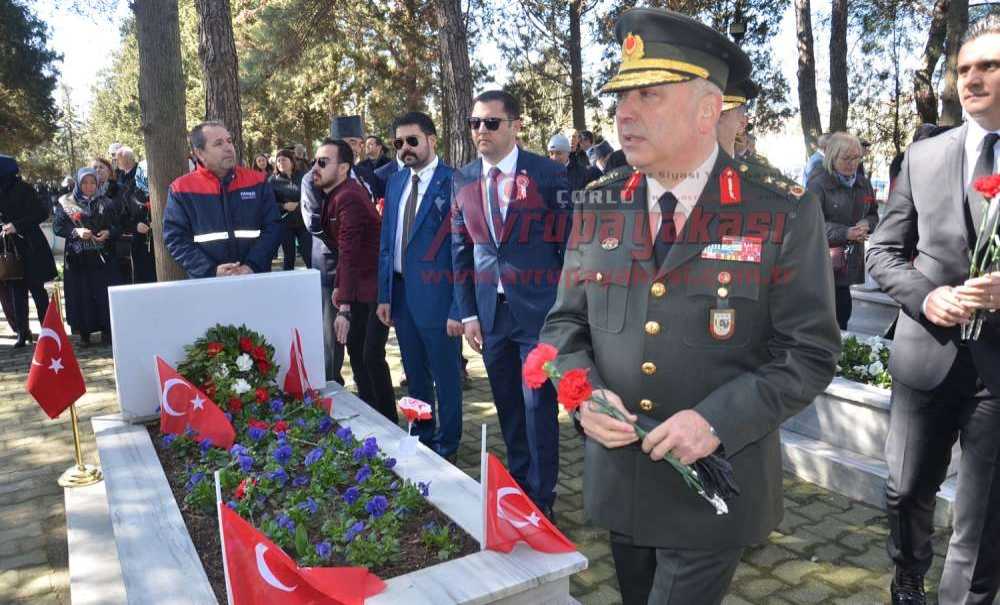 Çorlu Şehitleri Andı