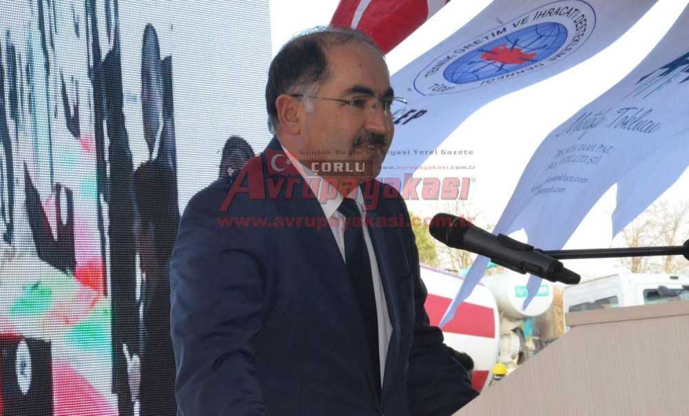 Bakan Özlü Çorlu Teknopark'ın Temelini Attı