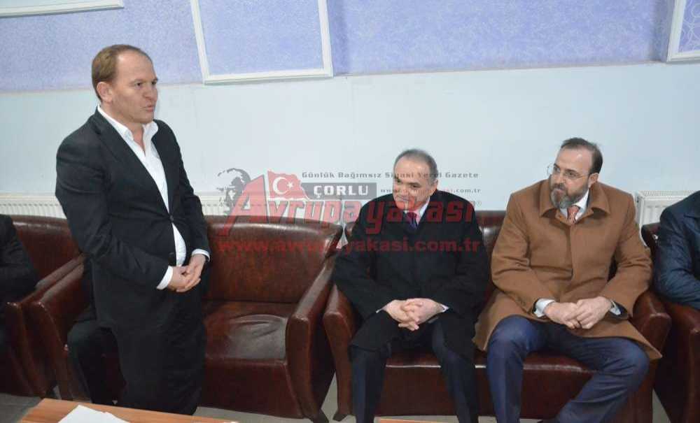 Bakan Faruk Özlü'den Çorlu Sinoplular Derneği'ne Ziyaret