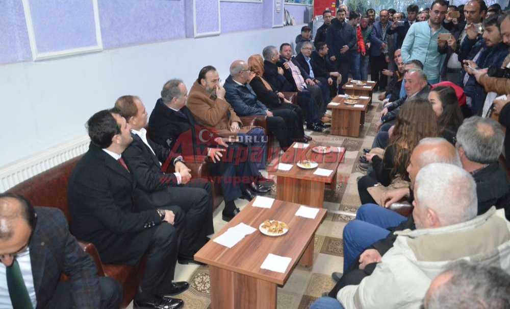 Bakan Faruk Özlü'den Çorlu Sinoplular Derneği'ne Ziyaret