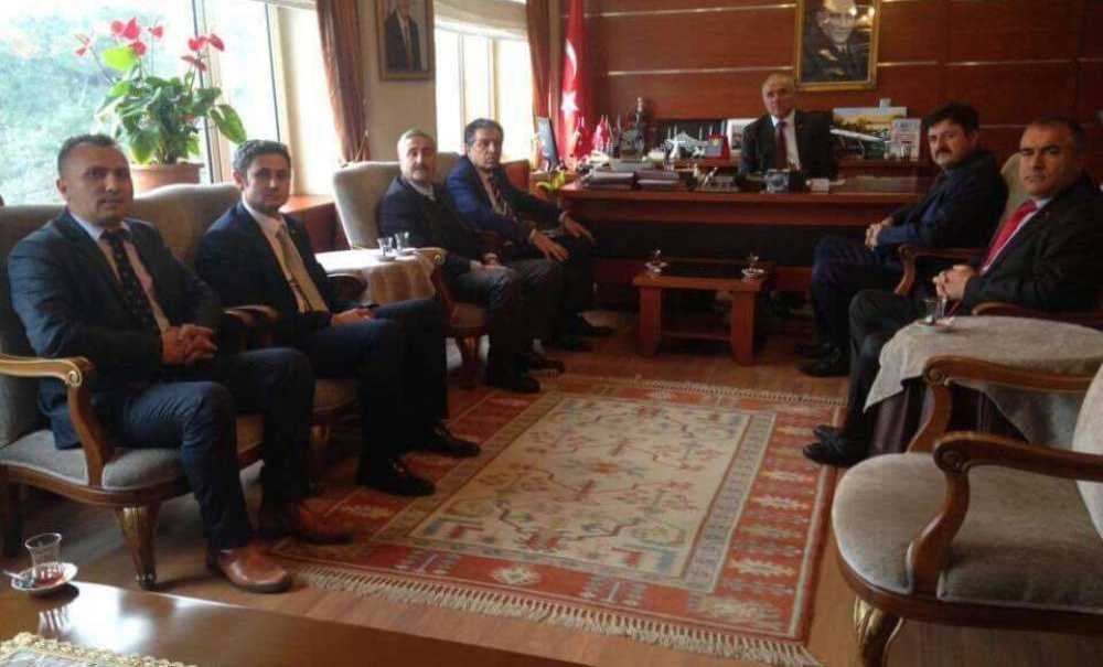 Türk Eğitim Sen Çorlu Temsilciliğinden Kaymakam Kılıç'a Ziyaret