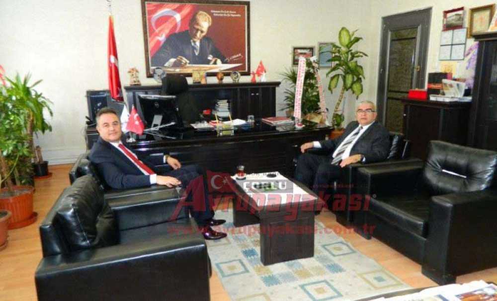 Başkan Baysan'dan Müdür Yılmaz'a Ziyaret