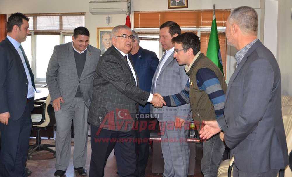 Başkan Baysan'dan Ziraat Odası'na Ziyaret