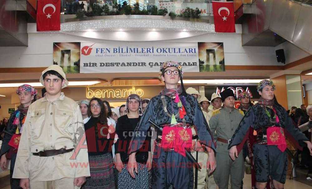 Özel Çorlu Nazmi Arıkan Fen Bilimleri Okulları'ndan Orion'da Çanakkale Oratoryosu