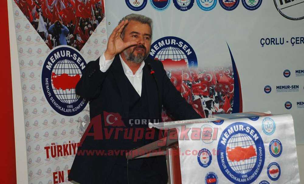 Eğitim Bir – Sen Genel Başkan Yardımcısı Atilla Olçum: “Hayata Tasarruf Edilemez Ya Dava Uğruna Sarf Edilir Ya Arzu Uğruna İsraf Edilir”